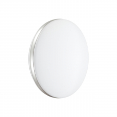 7625/DL PALE SN 168 Светильник пластик/белый/серебристый LED 48Вт 4000К D400 IP43 RINGO