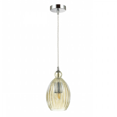 4711/1 PENDANT ODL20 355 св.коричневый/хром Подвес E27 60W 220V STORZO