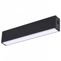 358099 OVER NT19 142 черный Линейный светильник IP20 LED 4000K 6W 24V RATIO