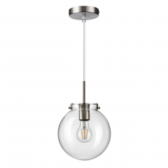 4590/1 SUSPENTIONI LN21 199 никель Подвес E27 60W 220V TREVOR
