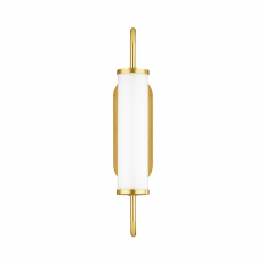 4270/6WL MODERN ODL21 581 бел/зол Настенный светильник выкл на базе LED 6W 480Лм 3000К PONTE