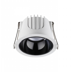 358691 SPOT NT21 276 белый/черный Светильник встраиваемый светодиодный IP20 LED 4000К 10W 100-265V KNOF