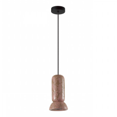5054/1C PENDANT ODL24 315 черный/розовый/коричн./металл/керамика Подвес GU10 LED 4W KERAMA