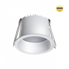 359232 SPOT NT23 282 белый Светильник встраиваемый светодиодный IP20 LED 6W 220V 360Лм 3000К TRAN