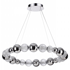5007/45L L-VISION ODL23 463 хром/прозрачный/металл/акрил Люстра LED 45W 4000K 2300Лм CRYSTAL
