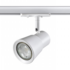 370933 PORT NT22 095 белый Светильник трековый однофазный двухжильный IP20 GU10 50W 220V MOLO