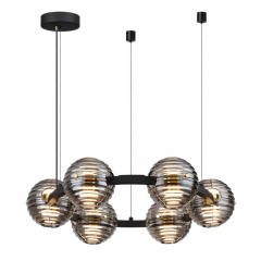 Люстра 5041/60L TRONI черн LED 60W 4000K