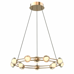 4382-12P, подвесная люстра, D550xH1880, LEDx40W, 2800LM, 4000K, included