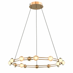 4382-15P, подвесная люстра, D750xH1880, LEDx55W, 3850LM, 4000K, included
