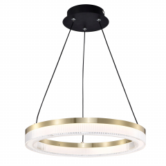 4400-4P, подвесная люстра, D400xH100/1500, LEDx21W, 1838LM, 4000K, IP20, included