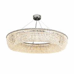 4478-10P, подвесная люстра, D1050xH165/1200, LEDx92W, 8300LM, 3000K, included, remote control