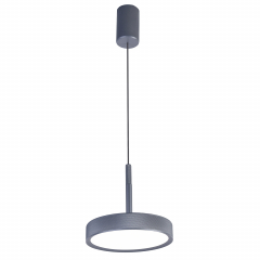 4508-1P, подвес, D125xH1800, LEDx10W, 600LM, 4000K, IP20, included