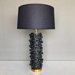  Настольная лампа Cloyd WOLAND T1 / выс. 80 см - латунь (арт.30140) 