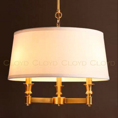  Люстра Cloyd BATAVIA C3 / Ø50 см - латунь (арт.11125) 