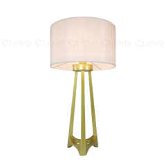  Настольная лампа Cloyd TOTEM T1 / выс. 68 см - латунь (арт.30089) 