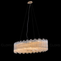  Люстра Cloyd CAPOTE C16 / L120 см - золото (арт.10993) 
