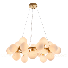  Люстра Cloyd GRANULAR C25 / Ø68 см - золото (арт.10529) 