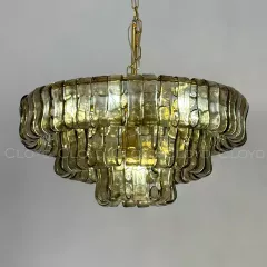 Люстра 11687 NAMASTE лат/зелен 8*E14