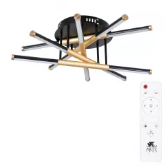 Люстра A2199PL-5BK LED 55W ПДУ