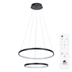 Люстра A2197SP-2BK LED 65W 3000-6000K
