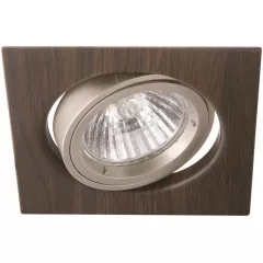 Точечный встраиваемый светильник Arte Lamp WOOD A2206PL-3BR