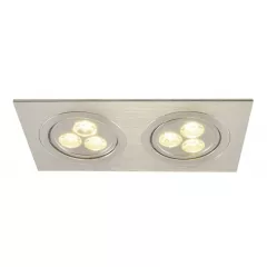 Точечный встраиваемый светильник Arte Lamp DOWNLIGHTS LED A5902PL-2SS