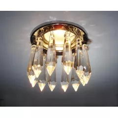 Точечный встраиваемый светильник Arte Lamp BRILLIANTS A7001PL-1CC
