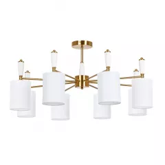 Люстра на штанге Arte Lamp WAVERLEY A4102PL-8PB