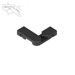 Коннектор поворотный для накладного шинопровода Arte Lamp RAPID-ACCESSORIES A613806R