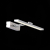 SL445.011.01 Подсветка для картин ST-Luce Хром/Хром LED 1*8W