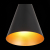 SL874.423.01 Подвес ST-Luce Черный/Черный, Золото E27 1*40W