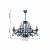2162-9P, люстра подвесная, D760xH500/1200, 9xE14x40W, excluded, изображение 4