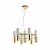 2755-7P, подвесная люстра, D480xH240/1000, 7xGU10LEDx5W, 2800LM, 3000K, included