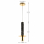 2746-1P, подвес, D160xH420/1945, 1xGU10LEDx5W, 400LM, 3000K, included, изображение 3