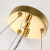 2755-7P, подвесная люстра, D480xH240/1000, 7xGU10LEDx5W, 2800LM, 3000K, included, изображение 4