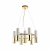 2755-7P, подвесная люстра, D480xH240/1000, 7xGU10LEDx5W, 2800LM, 3000K, included, изображение 2