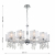 2869-10P, подвесная люстра, D920xH460/1460, 10xE14x40W, excluded, изображение 3
