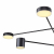 3094-8P, потолочная люстра, D1100xH570/870, 4xLEDx5W + 4xLEDx7W, 1952LM, 4000K, included