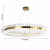 4012-10P, подвесная люстра, D1000xH150/1150, LEDx63W, 5040LM, 4000K, included, изображение 3