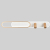 4075-2C, потолочный светильник, L1000xW120xH160, LEDx50W, 2200-4200LM, 3000-6000K, included, remote control, изображение 4