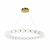 4014-8P, подвесная люстра, D820xH80/1080, LEDx60W, 4800LM, 4000K, included, изображение 2