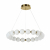 4014-6P, подвесная люстра, D620xH80/1080, LEDx48W, 3840LM, 4000K, included, изображение 2