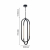 4009-4P, подвес, D300xH1000/2000, 2xLEDx7.2W + 2xLEDx6.5W, 2635LM, 4000K, included, изображение 3