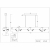 4074-6P, подвесная люстра, L1200xW190xH600, 6xGU10LEDx10W, excluded + LEDx18W, 700LM, 4000K, included, изображение 6