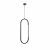 4009-2P, подвес, L300xW20xH890/1890, 2xLEDx7.2W, 1385LM, 4000K, included
