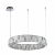 4205-6P, подвесная люстра, D630xH110/1500, 2xLEDx34W, 6800LM, 3000K, included, изображение 2
