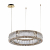 4204-6P, подвесная люстра, D600xH120/1500, LEDx60W, 6000LM, 3000K, included, изображение 2