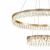 4207-12P, подвесная люстра, D400xD800xH100/1500, LEDx20W + LEDx43W, 6300LM, 3000K, included, изображение 4