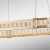 4206-9P, подвесная люстра, L860xW360xH80/1500, 2xLEDx35W, 7000LM, 3000K, included, изображение 4