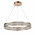 4206-6P, подвесная люстра, D600xH80/1500, 2xLEDx31W, 7120LM, 3000K, included, изображение 2